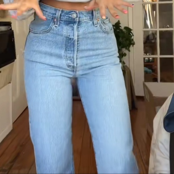 Levi's Jeans Nwt Levis Ribcage Samba Tango Lighten Up Jeans 3